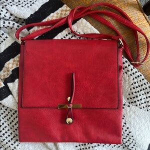 Red Crossbody Bag